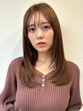 COVER HAIR ACADEMY 北浦和【カバーヘア アカデミー】北浦和西口店【4/6 OPEN(予定)】 韓国風レイヤー/ココアベージュ/大人ガーリー/髪質改善p北浦和