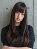 【広がり・パヤ毛解消】カット＋イルミナカラー＋艶髪酸熱ストレート ￥22900