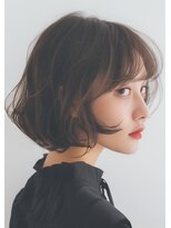 ミラー プラス エヌ(MIRROR+n)&nbsp;20代30代40代　海外風モテ髪ボブ＃18