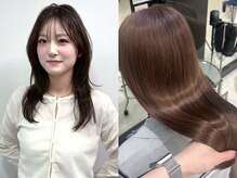 岡村 さつき『ブリーチなしで叶える透明感カラー』が得意☆