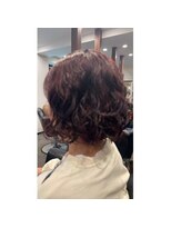 サロン ド メイド(Salon de MADE)&nbsp;☆サロンドメイド茅ヶ崎☆　ゆるふわパーマ　大人ピンク系カラー
