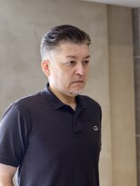 プライベートバーバー 武蔵小杉 新丸子(PRIVATE BARBER)&nbsp;武蔵小杉〈理容室〉7:3パートスタイルフェザーアップ