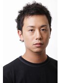 ワイルド ツーブロック ショート