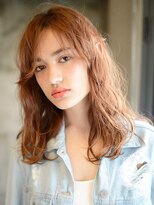 アース オーセンティック 長崎浜町店(EARTH Authentic) クール&フェミニンなシースルーワイドバング