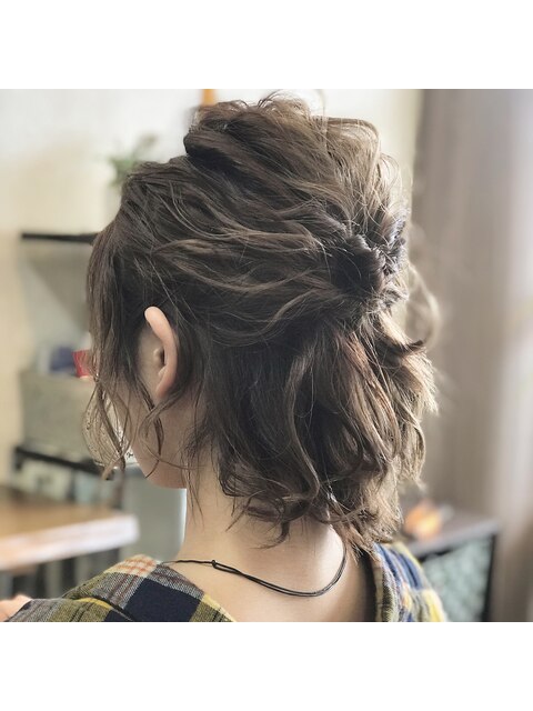 結婚式ヘアアレンジ