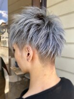 ヘア メイク ココ(hair make coco)&nbsp;【ブロック】×【プラチナシルバー】