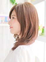 ヘアメイク ナル(hair make nalu)&nbsp;上品なカールストレートスタイル