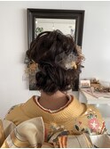 着物ヘア　和髪　愛され　アップスタイル　大人かわいい　モテ