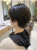 色っぽコンパクトショートボブ