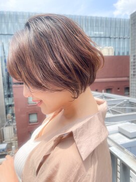 マイラ 銀座(myla) 【佐伯】おしゃれ/大人女性/上品/色気/ショート/ボブ
