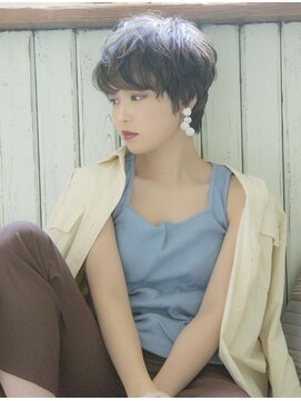 ロンドプロフィール 浦和(Lond profil) 浦和ショートヘアショートカット韓国白髪ぼかし白髪染めボブ