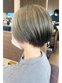 丸みショートボブ