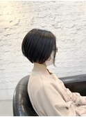 前下がり大人ボブ