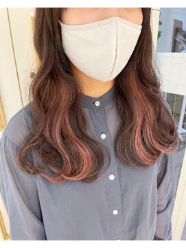 アルクバイネオリーブ 荻窪店(arc by neolive) インナーカラーエモピンク♪