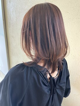 キャパジャストヘアー(CAPA just hair) レイヤースタイル/ミディアム/春夏スタイル