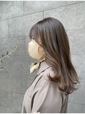 【髪質改善】透明感×グレージュ/平尾/高宮