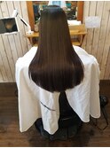 艶縮毛ロング