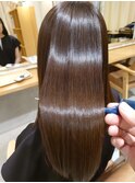 ツヤ髪☆髪質改善カラー/ビフォーあり!!施術例