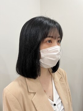 エフ ヘアーアンドリラクゼーション(F. hair & relaxation) たぷんと内巻きボブ◎