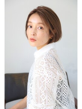 ガーランド (Garland) グレージュアッシュネイビーブレー水素ノンダメージカラー表参道