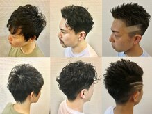 イエローズ ヘアーカットスタジオ(YELLOWS hair cut studio)の雰囲気（フォルムパーマやハードなスタイルも個性を活かして♪）