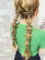 アストランティア 栄店(ASTRANTIA)&nbsp;【女性専用サロンASTRANTIA栄】すがの　玉ねぎツインアレンジ