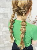 【女性専用サロンASTRANTIA栄】すがの 玉ねぎツインアレンジ