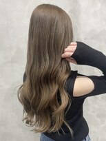 ウクラ バイ レシッド 池袋(uchla by rcid)&nbsp;美髪レイヤーロング姫カット/モカベージュ/シアーカラーベージュ
