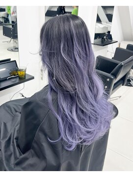 アライブ キチジョウジ(ALIVE Kichijoji) 【ALIVE吉祥寺】ブルーラベンダーバレイヤージュ