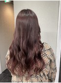 ピンクインナーカラー
