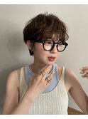 ショートパーマ/ショートカット/ショートボブ/ニュアンスパーマ