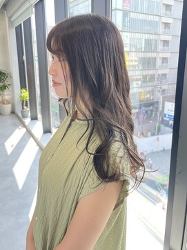 ゴウトゥデイシェアサロン 町田店(GO TODAY SHAiRE SALON) ブリーチ無しオリーブベージュカラー♪