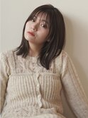【Cuna】大人ミディアム_大人ロブ_ナチュラル_くびれヘア