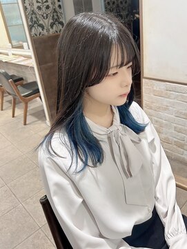 ネオリーブカップ 町田店(Neolive capu) デザインカラー/フェイスフレーミング/グランマッシュ/暗めカラ-