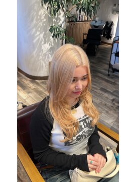 ジェナフレーム(jena frame) 外国風ブロンドカラー