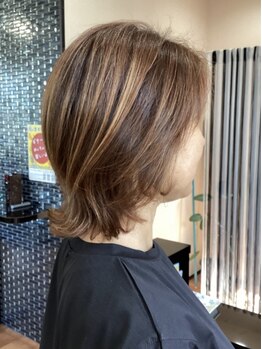 ハピネス 生桑店(happiness)の写真/40代以上のお客様からも高い支持◎女性スタッフのみの空間でリラックス出来るサロンタイムをご提供♪