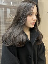 ヌープヘアーアイス(NUUP.hair ici)&nbsp;ブリーチなし透明感オリーブベージュ