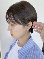 ラーサ(LaHzA)&nbsp;大人ショートボブ丸みショートカットマッシュショート前髪あり