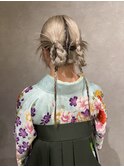 卒業式ヘアセット カチモリヘア 新宿 新宿東口