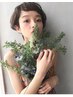 ♪人気♪赤みゼロ透明感カラー+カット+トリートメント☆　￥13420