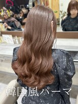 アミー 池袋(Ammy)&nbsp;パーマ/パーマスタイル/コテ巻き風パーマ/レイヤーカット