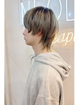 ネオリーブカップ 町田店(Neolive capu) レイヤー　ウルフヘア　メンズ