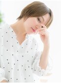 センター北/髪質改善/斜めバング☆金髪マッシュボブミニウルフh