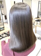 タルテヘア 日吉(talute hair) メテオカラーセミロング/30代40代50代