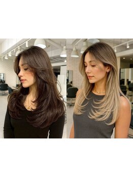 <カット＋カラー￥5800~>SNSで話題のカラーを低価格でご提供♪カラーリスト在籍☆[那覇/小禄/ダブルカラー]