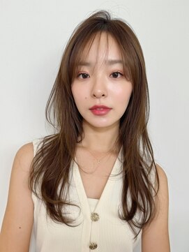 アマテラスゼロ 新宿(AMATELAS zero) ミディアムレイヤー/簡単ワンカールスタイリング/新宿