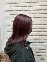 ビランチェ 池袋(bilancia)&nbsp;ローズブラウン　暖色カラー　ボルドー