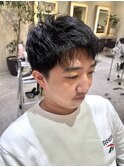 メンズカット刈り上げショート大人メンズビジネスマン渋谷