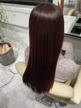 レヴリー(reverie) 透明感ピンクパープル 髪質改善/心斎橋