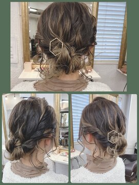 ビーンヘアスタジオ 蒲田(Bean hair studio) ゆるふわ可愛いアレンジ☆